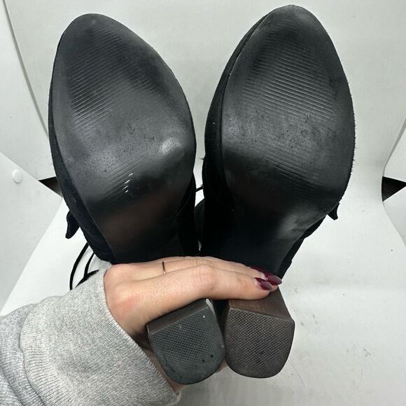 Steve Madden Carnaby Suede Platform Bootie - Picture 7 of 8